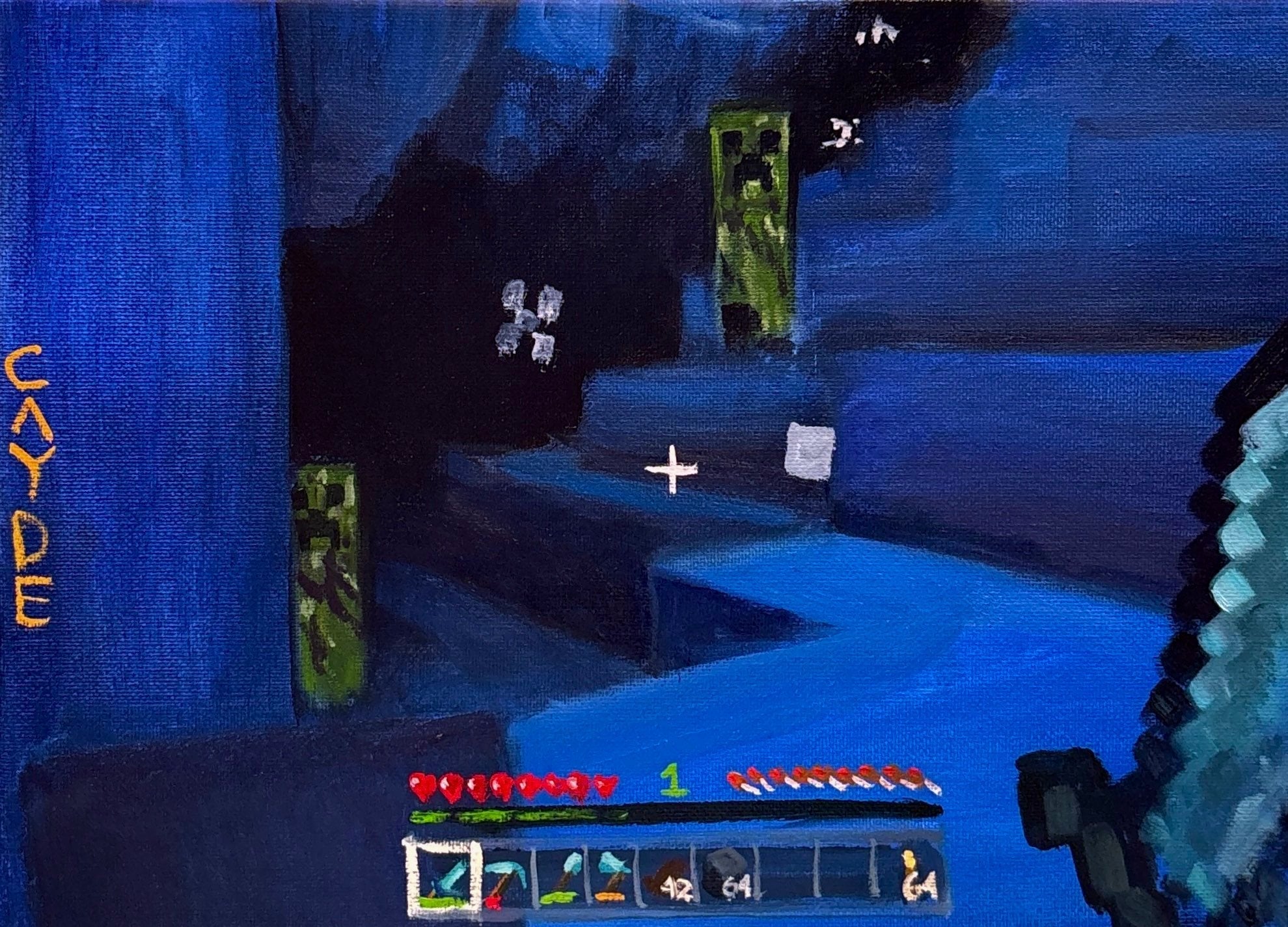 Minecraft Ice Cave