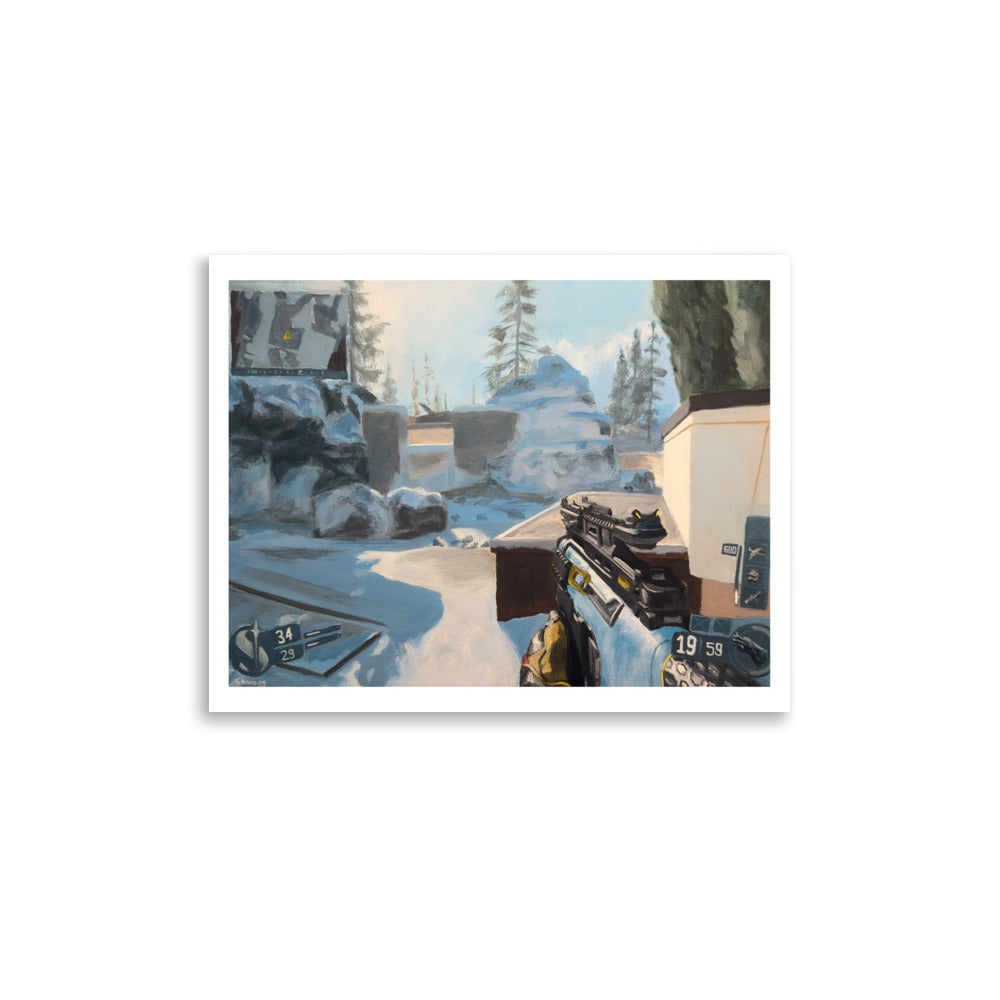 Ice VMP on Stronghold (BO3) - Poster Print