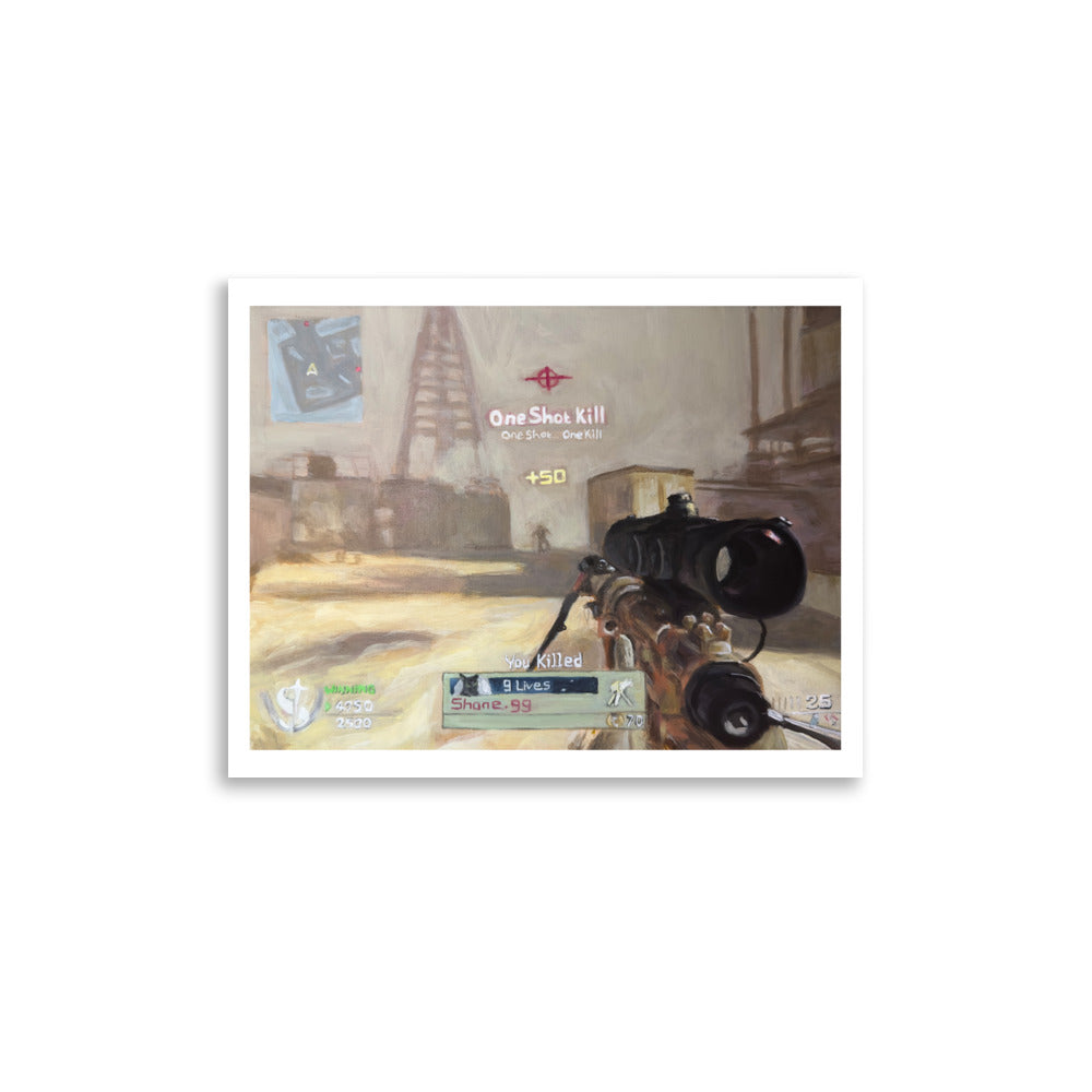 Intervention FFA on Rust (MW2) - Poster Print