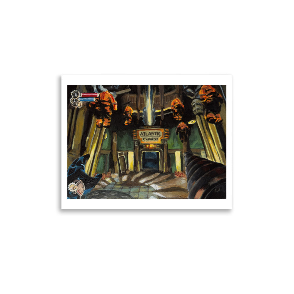 Atlantic Express (BioShock 2) - Poster Print