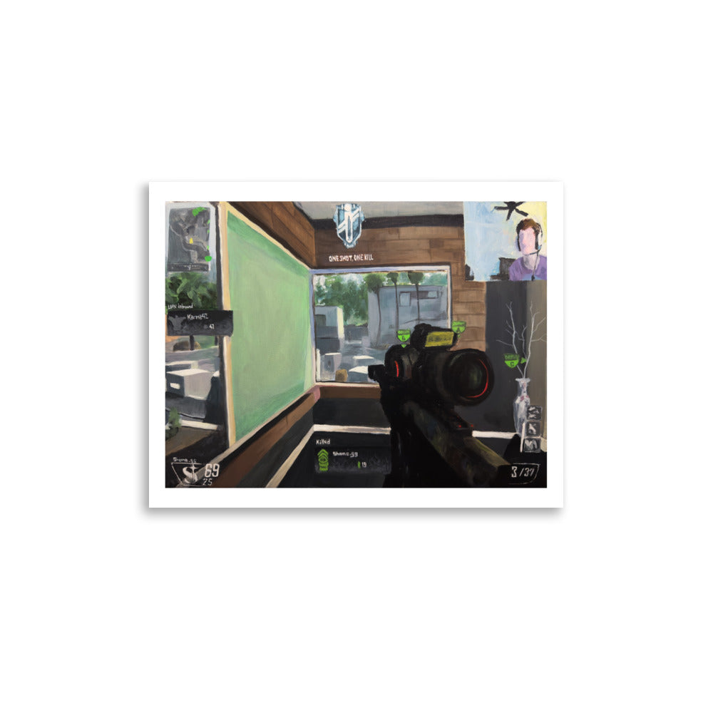 Sweatbannin - Scump (BO2) - Poster Print