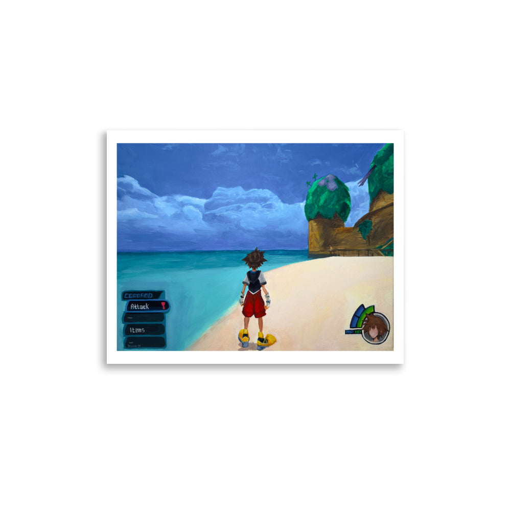 Destiny Islands (Kingdom Hearts) - Poster Print