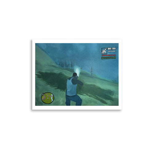 Bigfoot Confirmed (San Andreas) - Poster Print