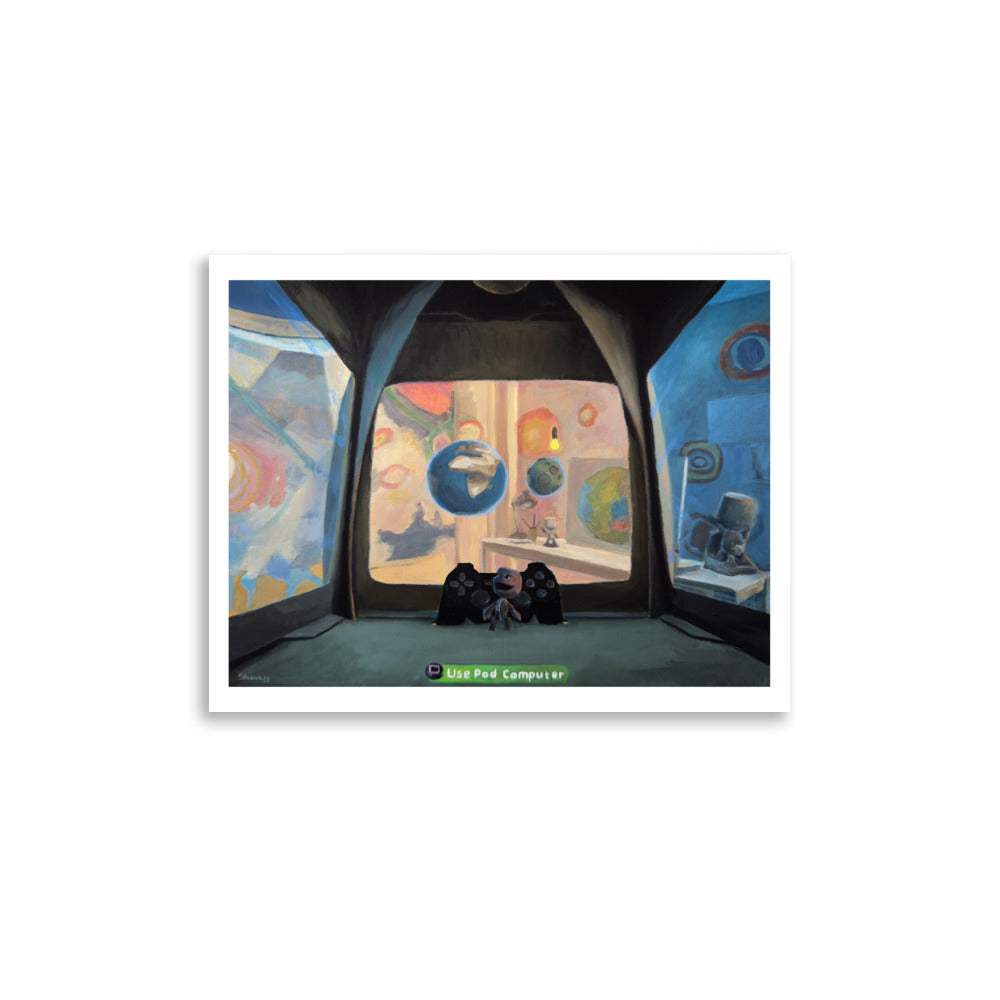 The Pod from 2 (LittleBigPlanet) - Poster Print