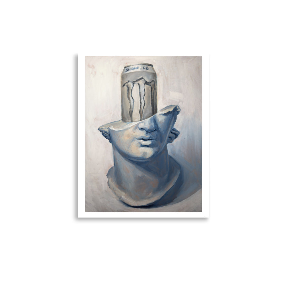 White - Poster Print