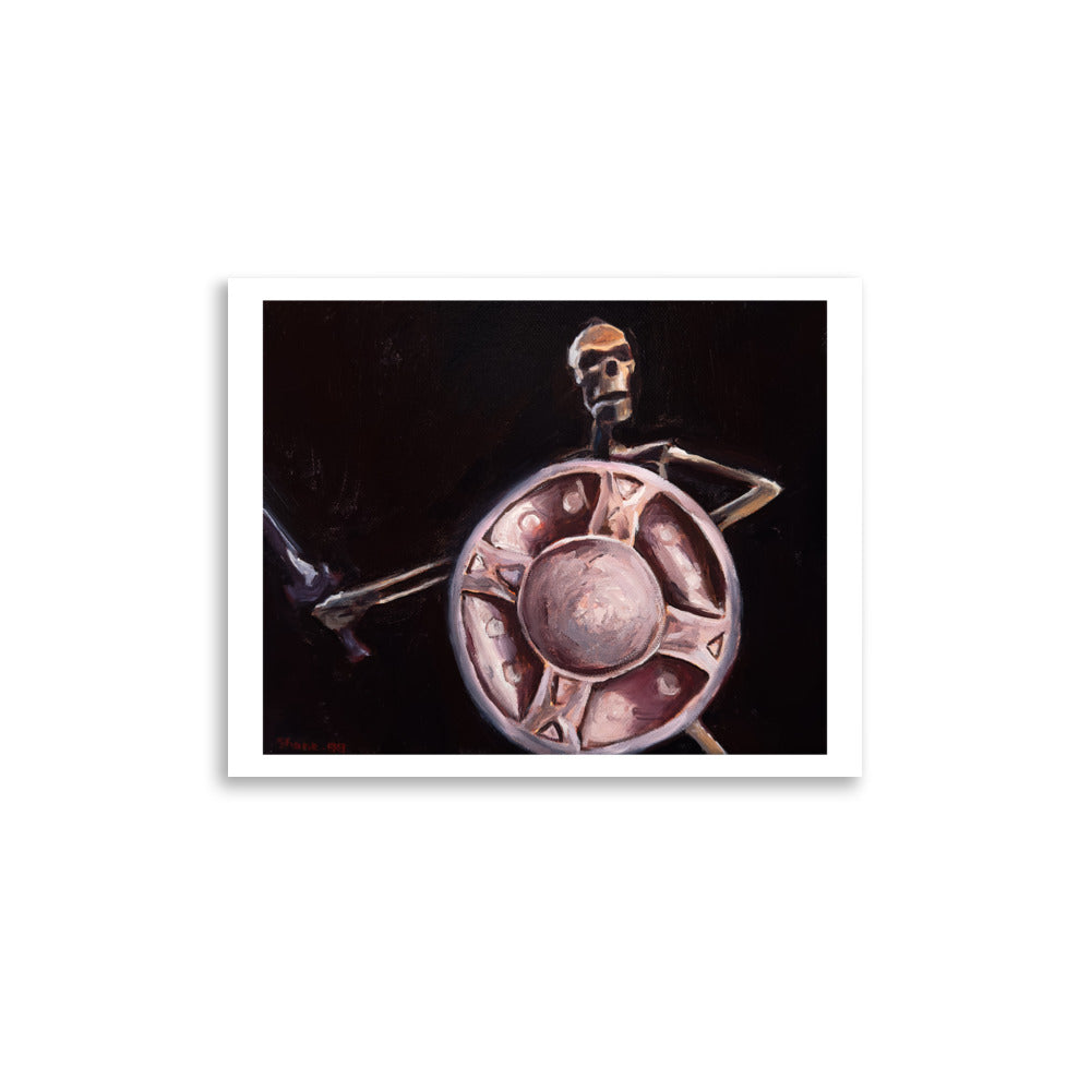 Skyrim Skeleton - Poster Print