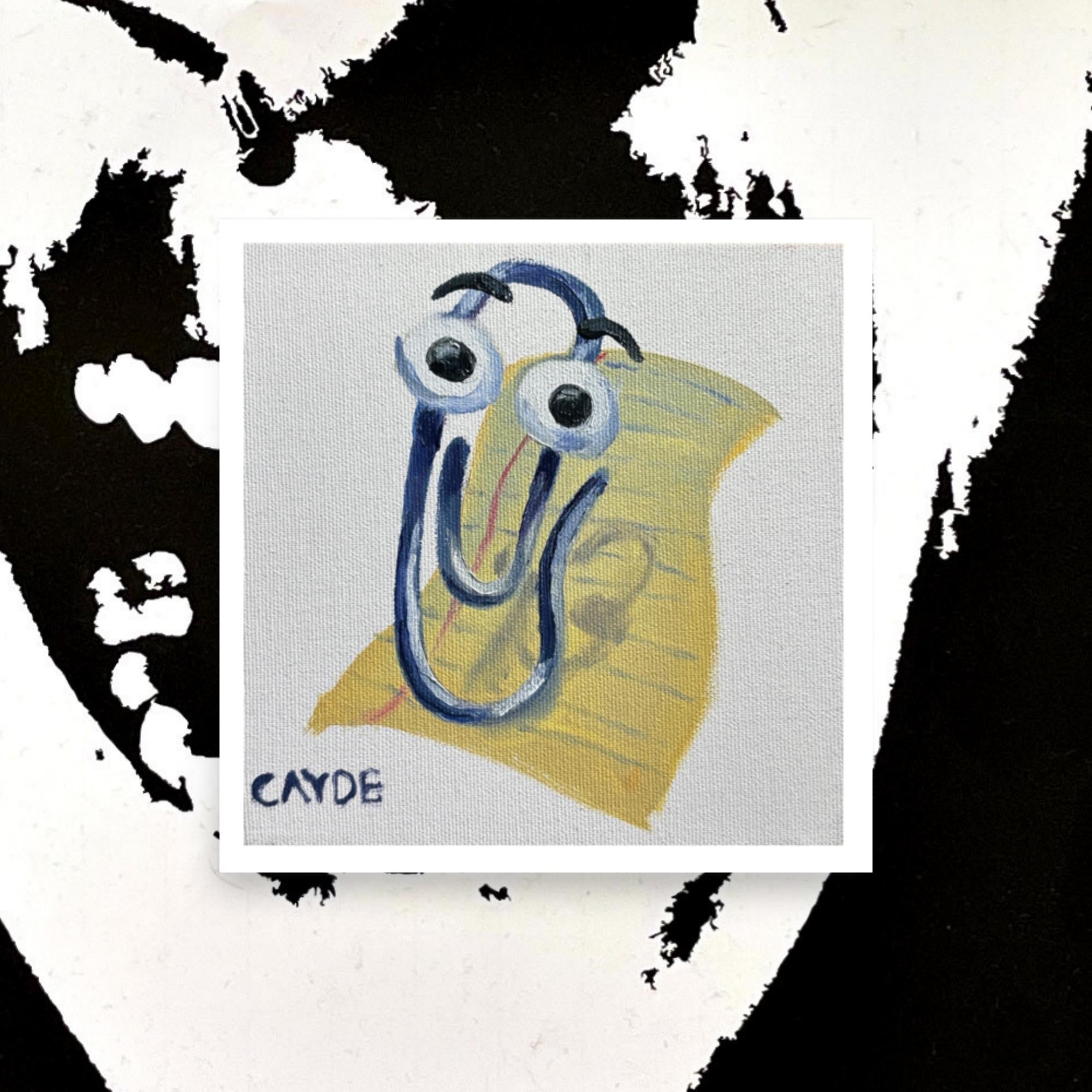 Clippy Poster Print