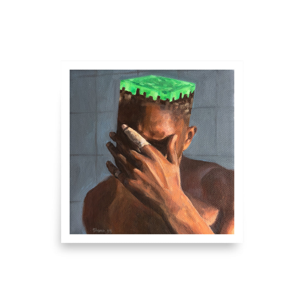 Frank Ocean (Minecraft) - Poster Print