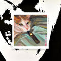 Cat Juuling Poster Print
