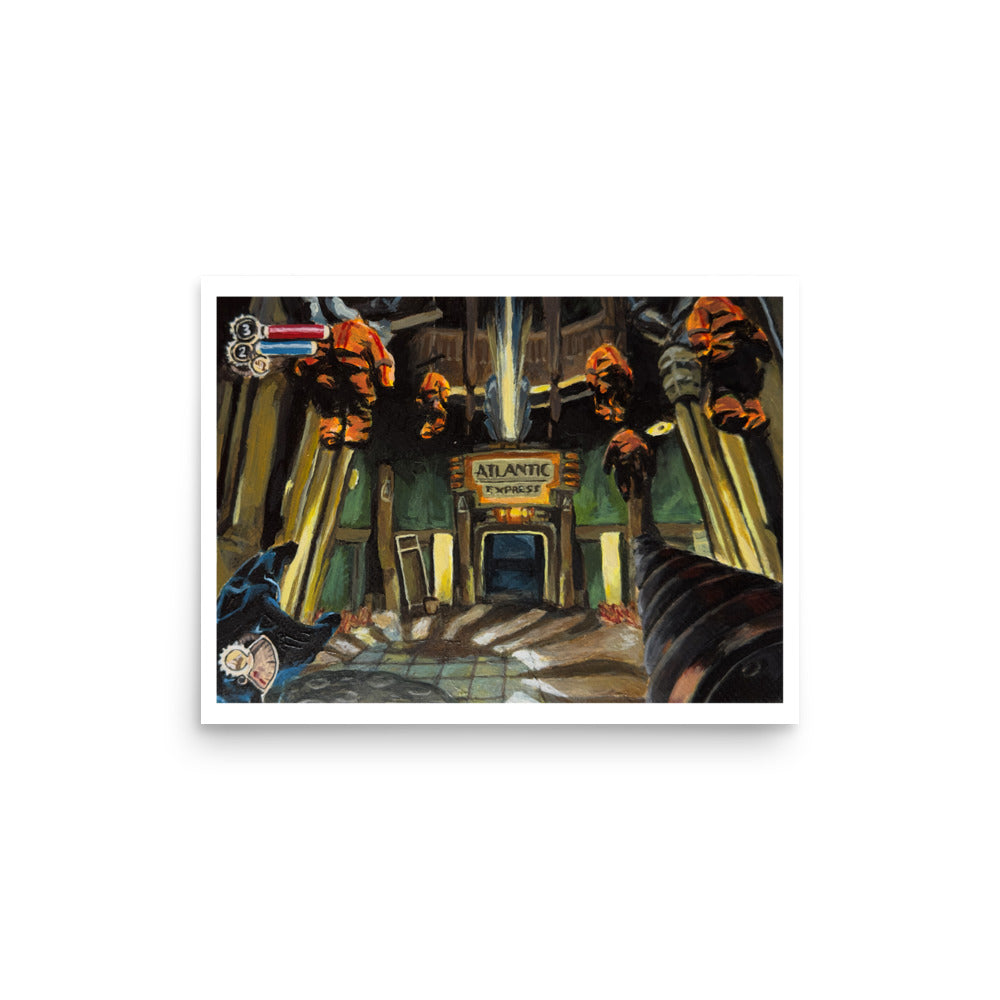 Atlantic Express (BioShock 2) - Poster Print
