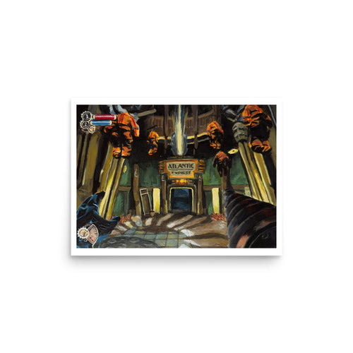 Atlantic Express (BioShock 2) - Poster Print