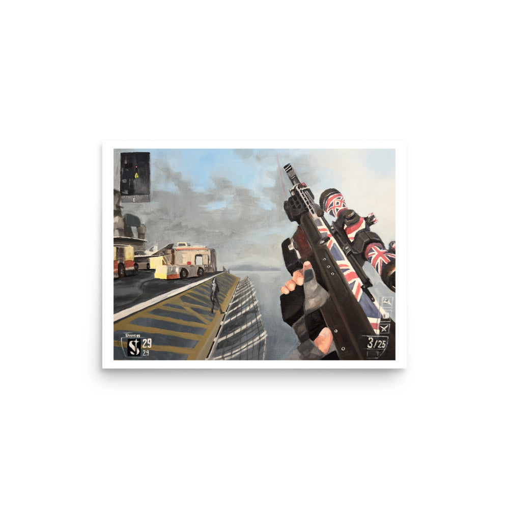 DSR Trickshot on Carrier (BO2) - Poster Print