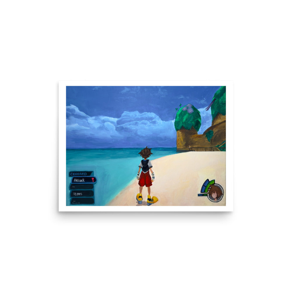 Destiny Islands (Kingdom Hearts) - Poster Print