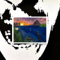 Minecraft Sunset Poster Print