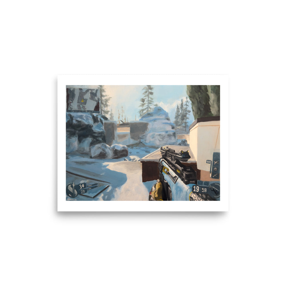 Ice VMP on Stronghold (BO3) - Poster Print