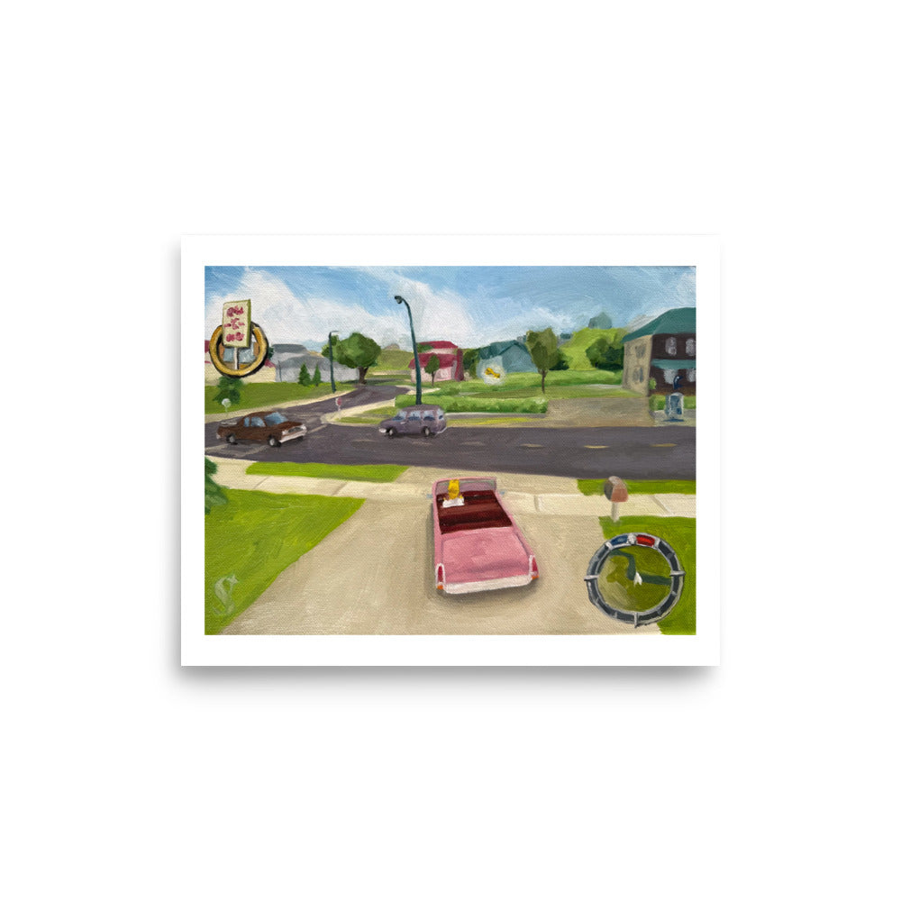 Level 1 (The Simpsons: Hit & Run) - Poster Print