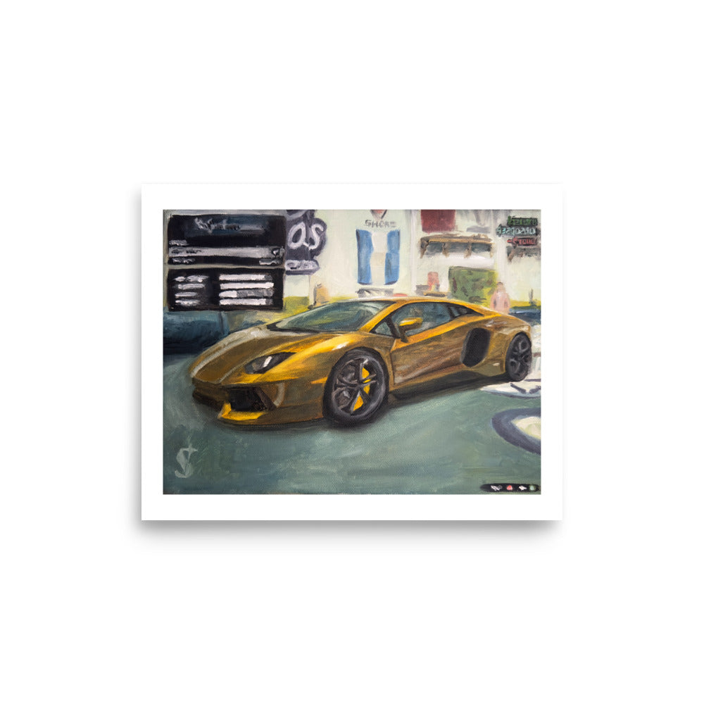 LS customs (GTA V) - Poster Print