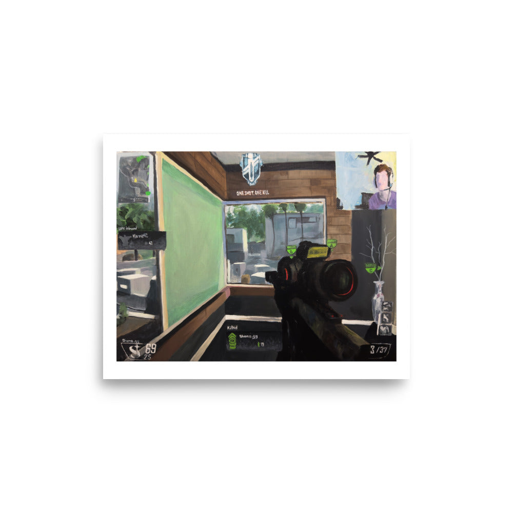 Sweatbannin - Scump (BO2) - Poster Print