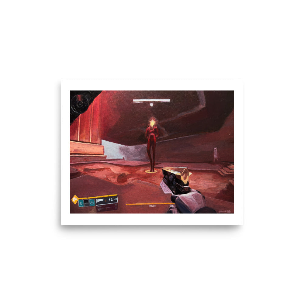 Rhulk (Destiny 2) - Poster Print