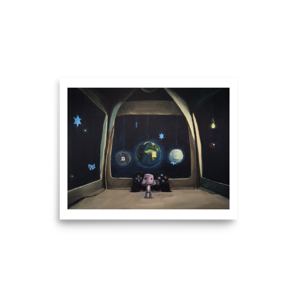 The Pod [Remastered] (LittleBigPlanet) - Poster Print
