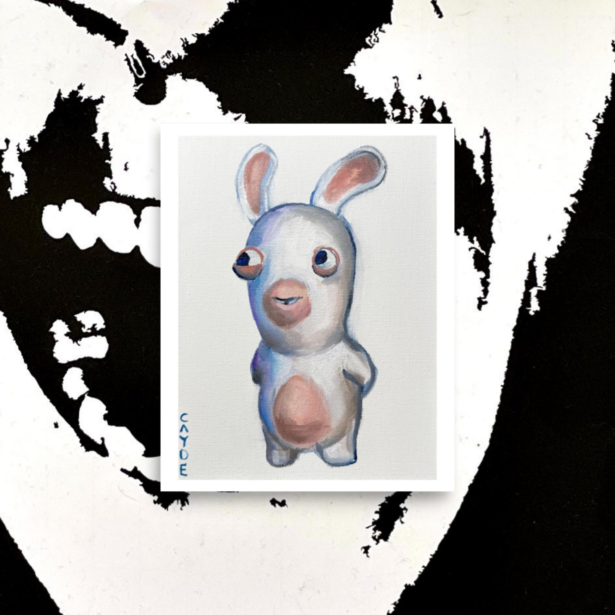 Raving Rabbids Poster Print