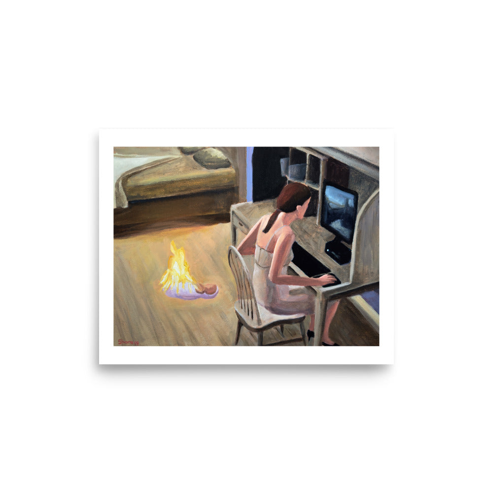 Not now Sweetie (Sims) - Poster Print