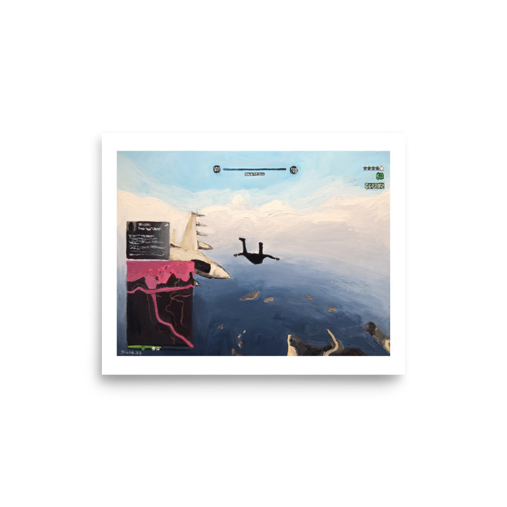 WATCH YO JET (GTA) - Poster Print