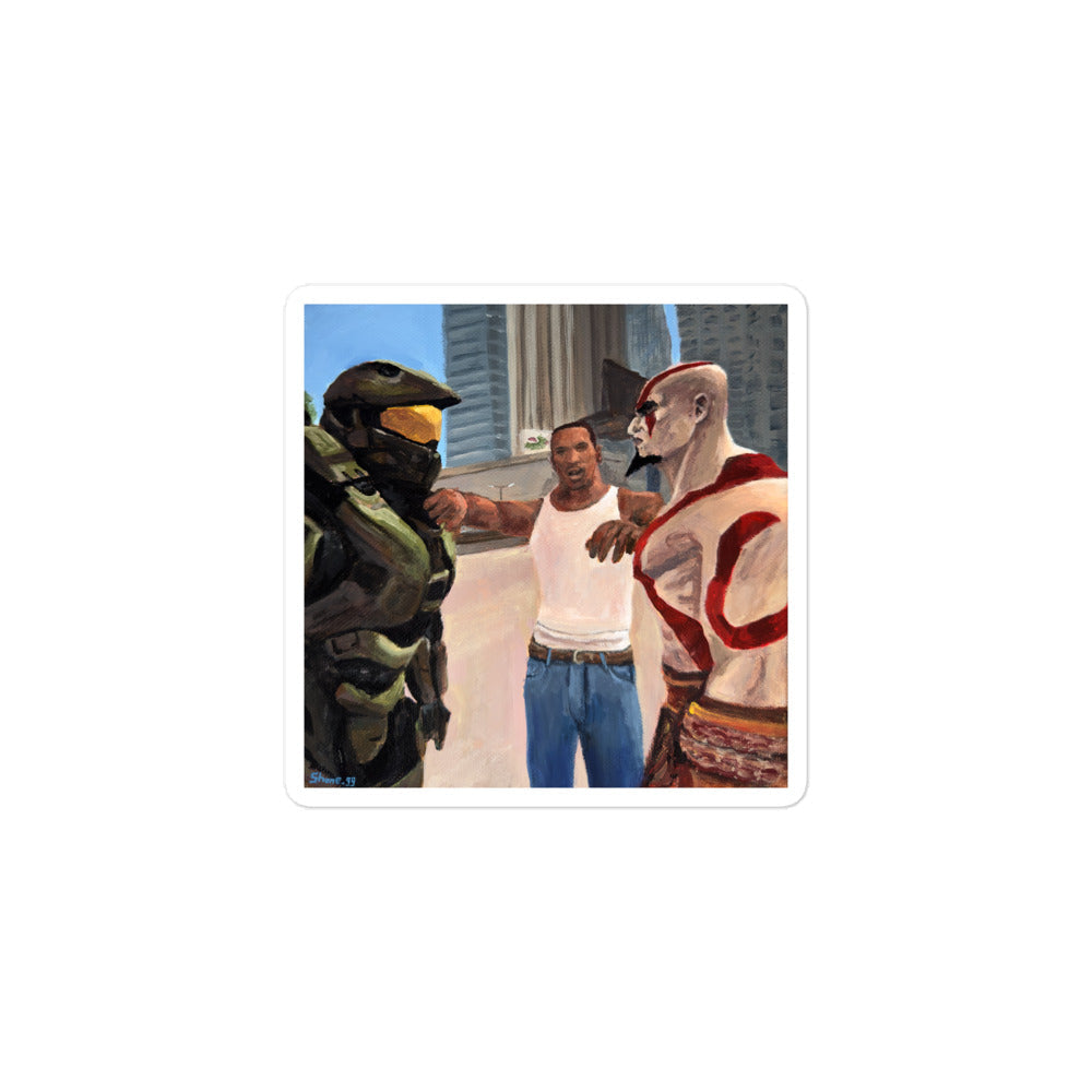 Console Wars - sticker
