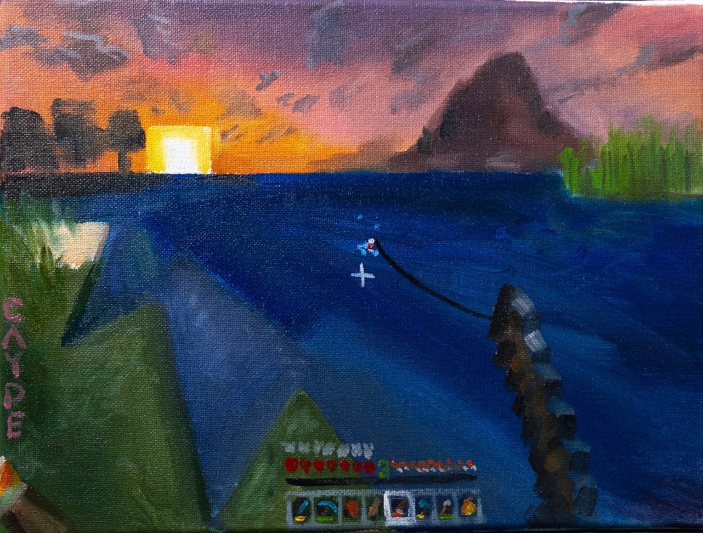 Minecraft Sunset