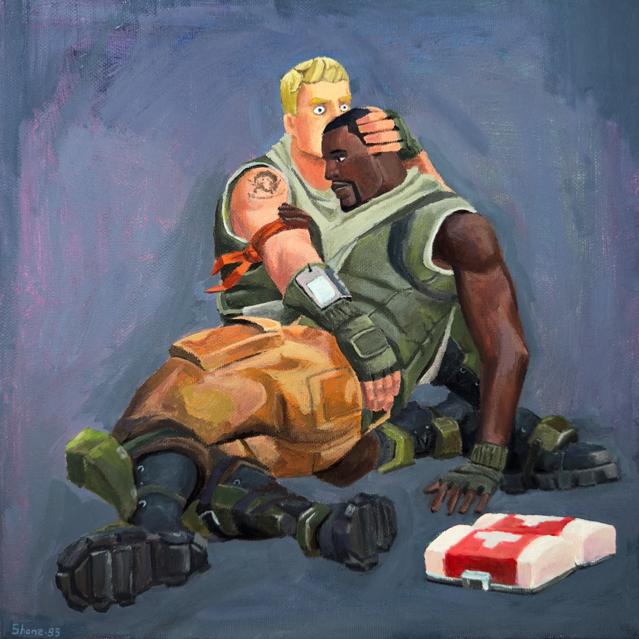 Jonsey The Terrible (Fortnite) - Original Painting