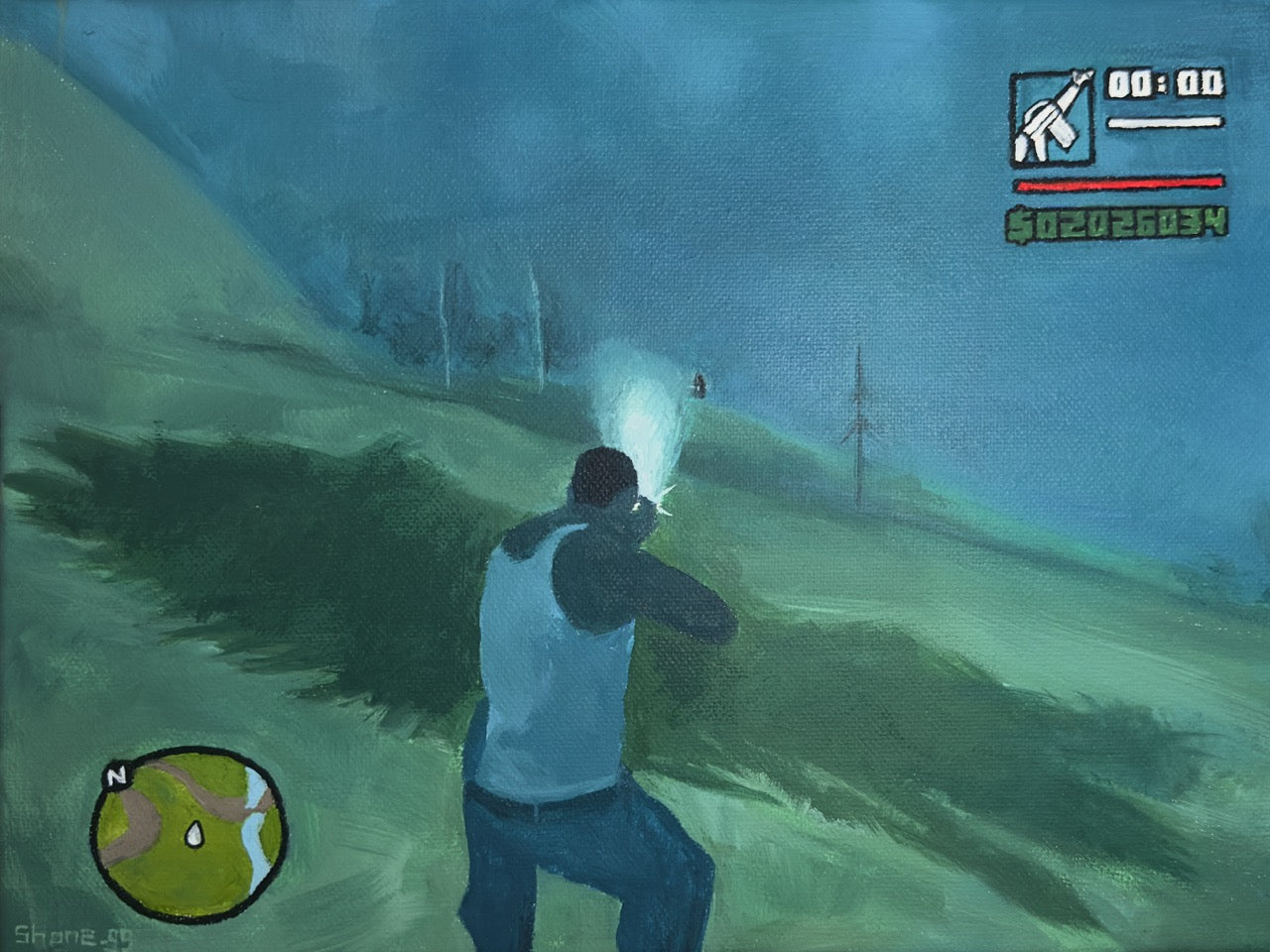 Bigfoot Confirmed - Original Painting