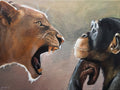 Rage Bait Monkey - Original Painting